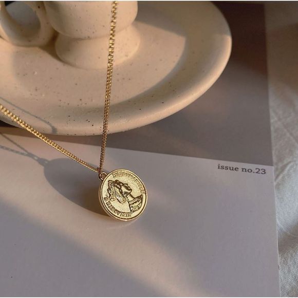 Coin Pendant Necklace - Picture 2 of 5
